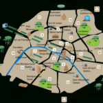 Paris Main Districts & Paris Map | France Just For You For Printable Tourist Map Of Paris France