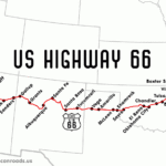 Parsa'S Virtual Route 66 Roadtrip — A Cyber Journey Down The Inside Printable Map Of Route 66 Usa