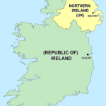 Partition Of Ireland   Wikipedia With Regard To Map Of Northern Ireland Uk