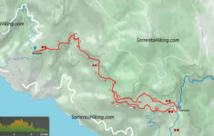 Path Of The Gods | Sorrentohiking within Path Of The Gods Italy Map