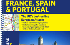 Philip'S Big Easy To Read France, Spain &amp; Portugal Road Atlas intended for Road Map of France Spain and Portugal