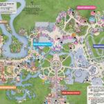 Photos   New Magic Kingdom Guide Map Shows Changes To The Hub Area In Printable Map Of Disney World Magic Kingdom