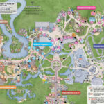 Photos   New Magic Kingdom Guide Map Shows Changes To The Hub Area Pertaining To Disney World Magic Kingdom Printable Map