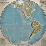 Physical Map Of The Western Hemisphere : Relief Like Series (Large Within Physical Map Of Western Hemisphere
