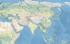 Physical Maps Of Asia - World In Maps in Map Of Europe And Asia Rivers