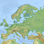 Physical Maps Of Europe | Mapswire For Physical Map Of Europe And Asia