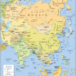 Political Map Of Asia   Nations Online Project Inside Map Of Asia And Europe