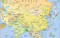Political Map Of Asia - Nations Online Project pertaining to Map of Asia and Eastern Europe