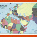 Political Map Of Europe, North Africa And Southwest Asia   1986 Intended For Map Of Europe Asia And Africa
