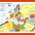 Political Map Of Europe, North Africa And The Middle East   2000 In Map Of Europe North Africa And Asia