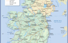 Political Map Of Ireland - Nations Online Project for Map of Northern and Southern Ireland