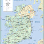 Political Map Of Ireland   Nations Online Project With Map Of Eire And Northern Ireland