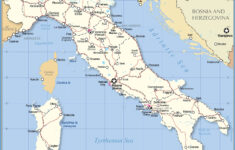 Political Map Of Italy - Nations Online Project for Map Of The Boot Of Italy