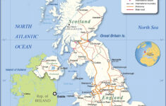 Political Map Of United Kingdom - Nations Online Project within Map of Scotland and England Uk