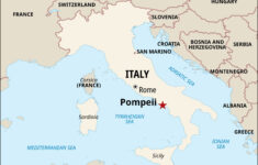 Pompeii | History, Volcano, Map, Population, Ruins, &amp; Facts for Map Of Italy With Cities Pompeii