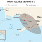 Pompeii | History, Volcano, Map, Population, Ruins, & Facts Pertaining To Map Of Italy Mount Vesuvius