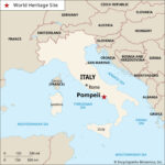 Pompeii | History, Volcano, Map, Population, Ruins, & Facts With Map Of Italy With Pompeii