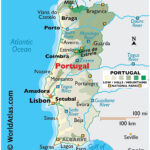 Portugal Maps & Facts   World Atlas Pertaining To Map Of Spain And Portugal Algarve