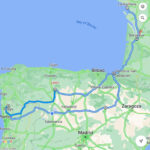 Portugal, Spain & France Road Trip (E208) An Absolute Pleasure In Road Map Of France Spain And Portugal