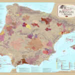 Portugal & Spain – Wine Regions Map With Regard To Map Of Spain And Portugal Wine Regions