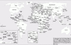Print Map Folder with Black and White Printable World Map with Countries Labeled