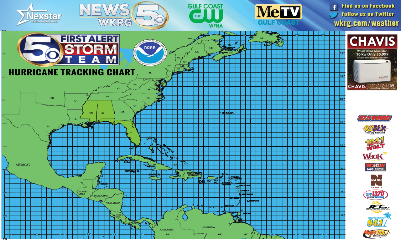 Print Your Free First Alert Storm Team Hurricane Tracker Map regarding Free Printable Hurricane Tracking Map Printable