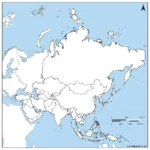 Printable Blank Map Of Asia For Free Download [Image/Pdf] Intended For Free Printable Blank Map Of Asia