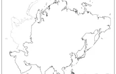 Printable Blank Map Of Asia For Free Download [Image/Pdf] with Free Printable Blank Map Of Asia