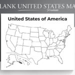 Printable Blank Us Map. Educational Map For Kids. Usa Coloring Inside Printable Map Of The United States Blank