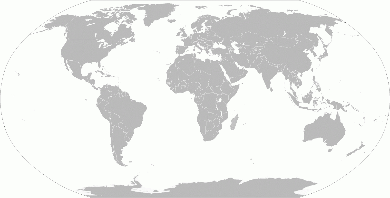 Printable Blank World Map with regard to 8 5 X 11 Printable World Map