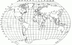 Printable Countries World Map With Latitude And Longitude for Printable Map With Latitude And Longitude