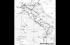 Printable Italy Train Map + Tips For Planning Your Train Travel In for Map of Italian Train Routes