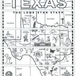 Printable Map Of Texas For Kids With Cities And Landmarks To Color In Free Printable Map Of Texas State Parks