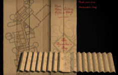 Printable Marauders Mapdeepestofblue On Deviantart with regard to Free Printable Full Size Marauders Map