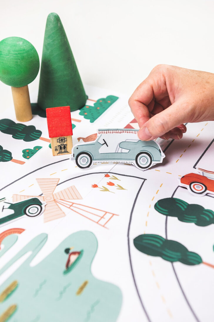 Free Printable Road Map For Toy Cars
