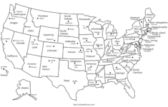 Printable Us Maps With States (Usa, United States, America) – Free inside Free Printable US Map with Cities