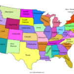 Printable Us Maps With States (Usa, United States, America) – Free Intended For Free Printable Map Of The US With State Names