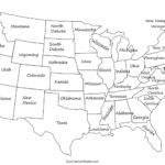 Printable Us Maps With States (Usa, United States, America) – Free Throughout Printable Map Of The United States With State Names