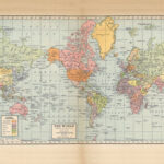 Printable World Map From 1904, A High Resolution 600 Dpi Digital Download  For Large Scale Printing   Etsy.de Pertaining To High Resolution Printable World Map