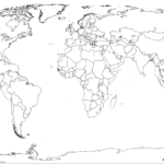 Printable World Maps   World Maps   Map Pictures Intended For Large Printable World Map Multiple Pages