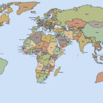 Printable World Maps   World Maps   Map Pictures Regarding Large Printable World Map Multiple Pages