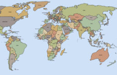 Printable World Maps – World Maps – Map Pictures regarding World Map With Countries Free Printable