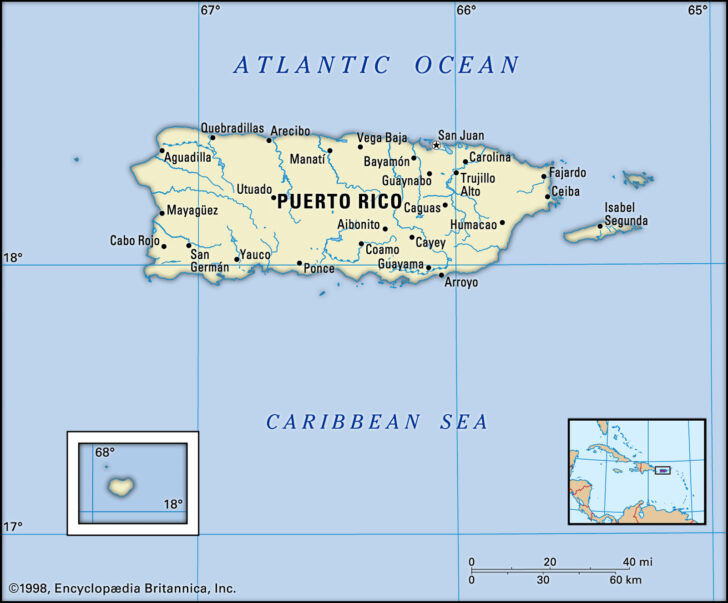 Puerto Rico Maps and Facts World Atlas