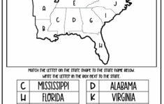 Regions Of The United States Worksheets - Kids Activity Zone inside Free Printable Blank Southeast Region Map