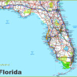 Road Map Of Florida With Cities   Ontheworldmap With Printable Map Of Florida With Cities