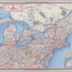 Road Map Of Northeast Us   Road Map Northeast Us (Northern America In Printable Map Of Northeastern United States