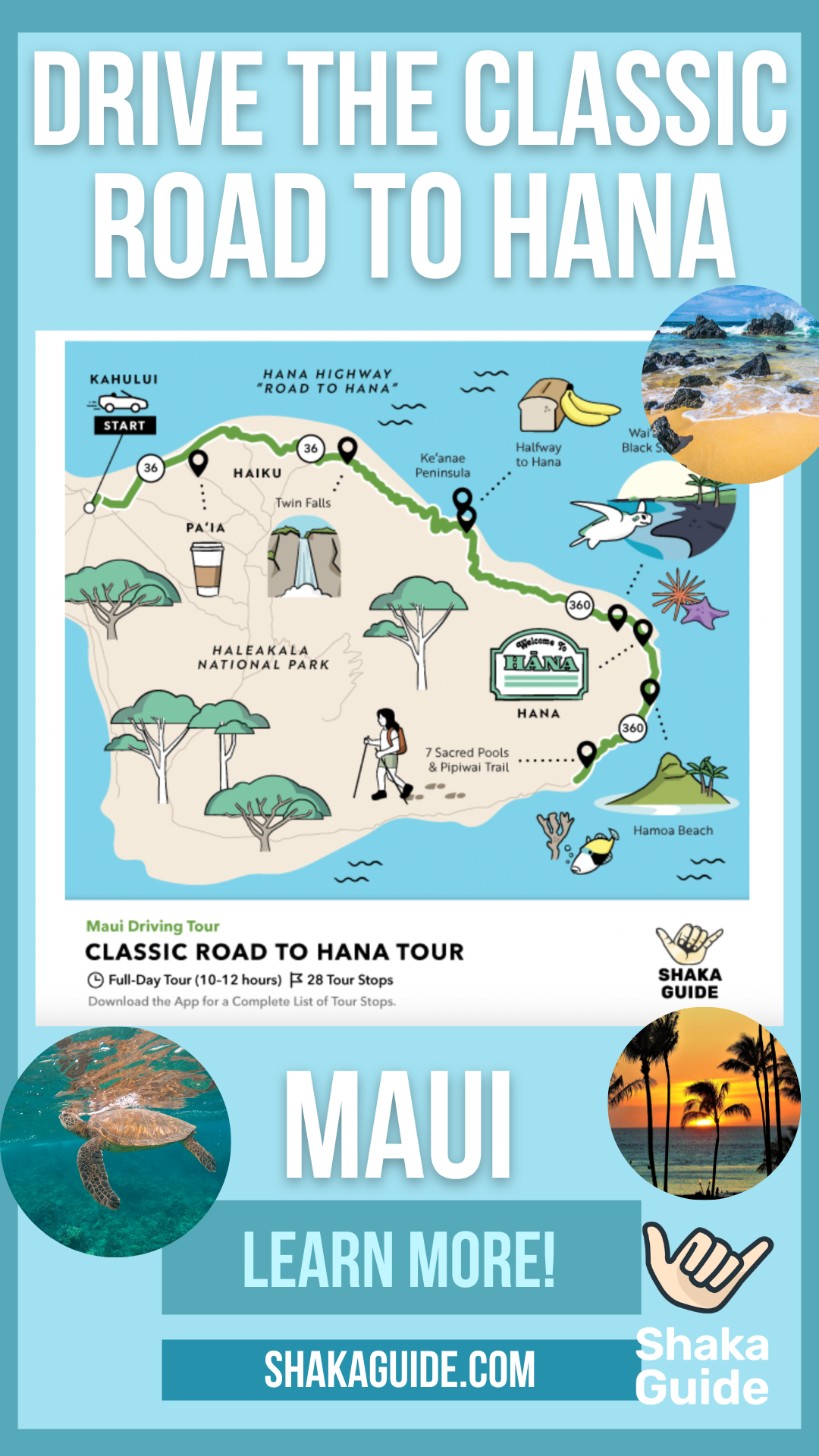 road to hana maps stops points of interest alternate routes with printable road to hana map with mile markers Road To Hana Maps - Stops, Points Of Interest + Alternate Routes with Printable Road to Hana Map with Mile Markers