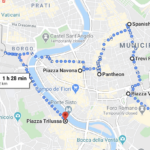 Rome In A Day: Ultimate Self Guided Walking Tour Of Rome For Walking Map Of Rome Italy