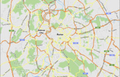 Rome Map, Italy – Gis Geography for Printable City Map of Rome Italy