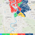 Rome Neighborhood Map Within Map Of Rome Italy Neighborhoods